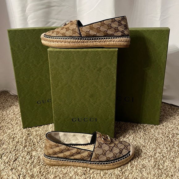 Gucci GG Matelasse Canvas Espadrille - NWT - Picture 2 of 16